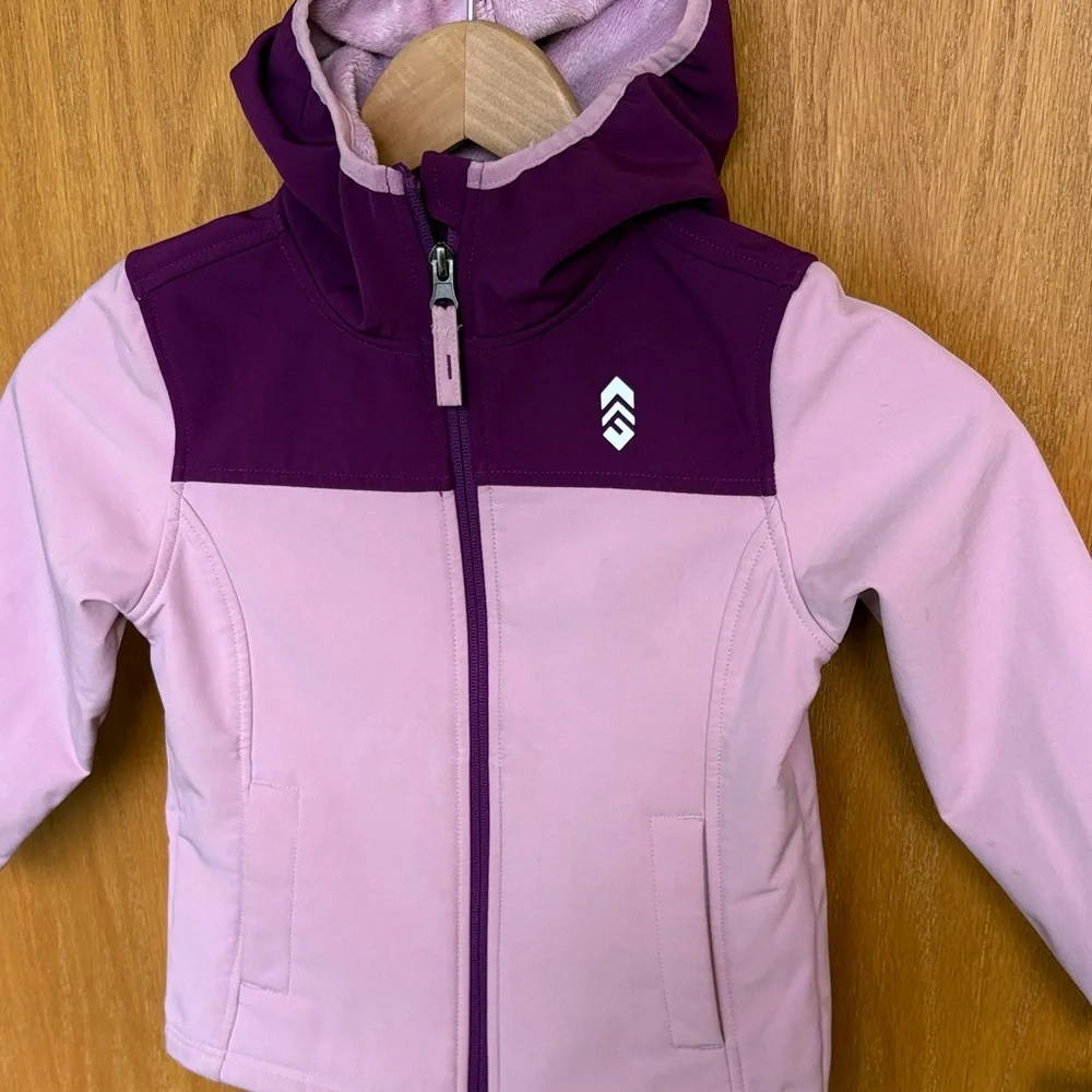 Free Country Kids Jacket - Purple and Pink